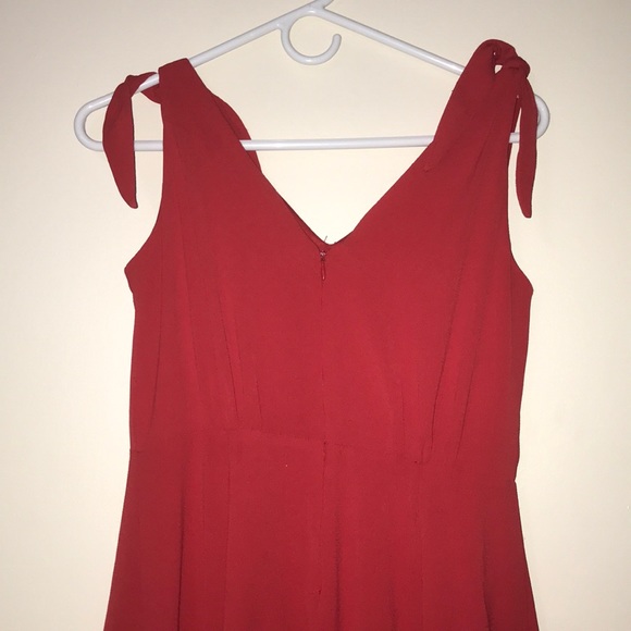 Long red dress - Picture 3 of 3